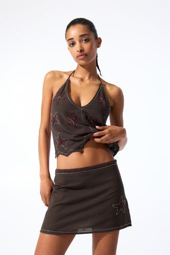 Minijupe Perles - Pull&Bear - Modalova