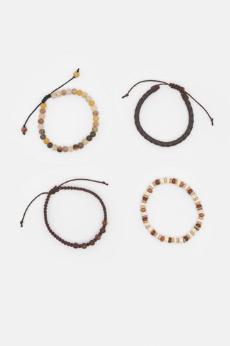 Lot 4 Bracelets Perles - Pull&Bear - Modalova