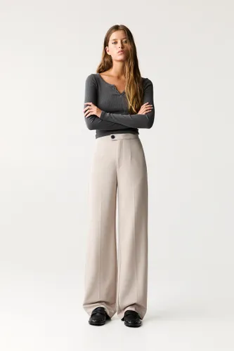 Pantalon Habillé Taille Haute - Pull&Bear - Modalova
