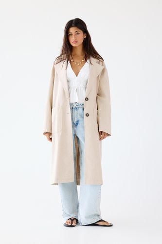 Manteau Rustique Long - Pull&Bear - Modalova