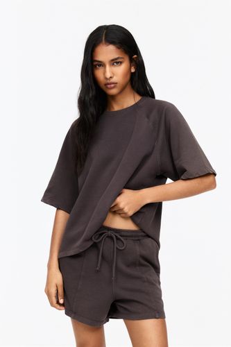 Sweat À Manches Courtes Raglan - Pull&Bear - Modalova