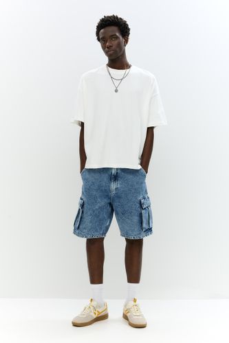 Bermuda En Jean Cargo - Pull&Bear - Modalova
