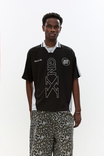 T-Shirt Col Polo Gnx - Pull&Bear - Modalova