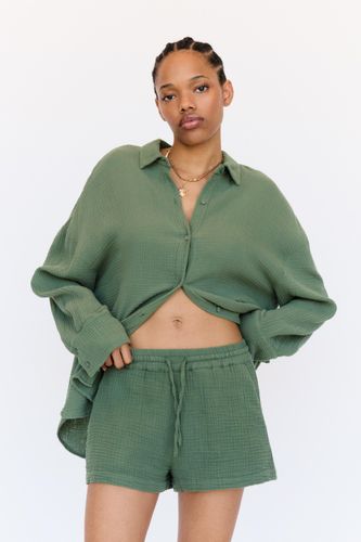 Short Oversize Texturé - Pull&Bear - Modalova