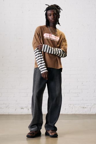 T-Shirt Doubles Manches À Rayures Stwd - Pull&Bear - Modalova