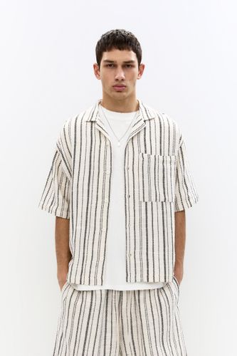 Chemise À Rayures Style Rustique - Pull&Bear - Modalova
