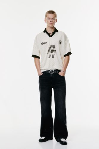 T-Shirt Stwd Football Carreaux - Pull&Bear - Modalova