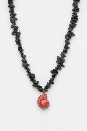Collier Long Coquillage En Céramique - Pull&Bear - Modalova