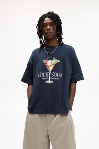 T-Shirt Coupe Cocktail - Pull&Bear - Modalova