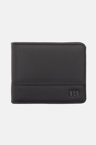 Portefeuille En Similicuir Noir P&B - Pull&Bear - Modalova
