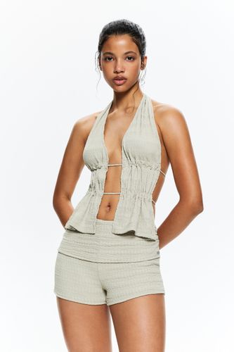 Top Rustique Encolure Américaine - Pull&Bear - Modalova