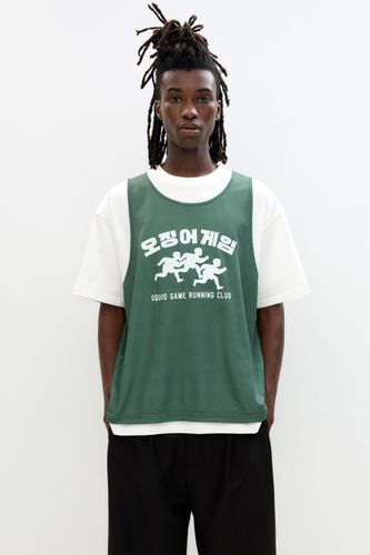 T-Shirt Double Le Jeu Du Calamar - Pull&Bear - Modalova