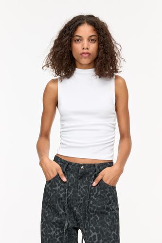 Top Froncé À Col Montant - Pull&Bear - Modalova