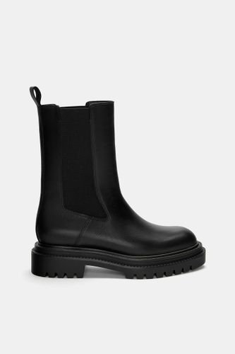 Bottines Chelsea Cuir - Pull&Bear - Modalova
