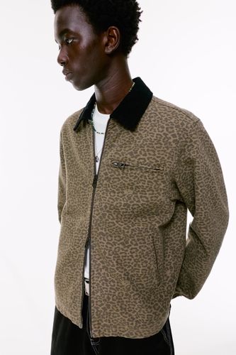 Veste Col En Velours Côtelé - Pull&Bear - Modalova