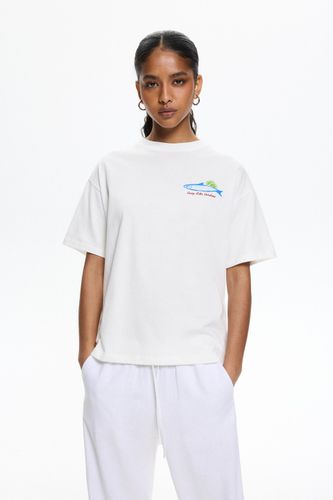 T-Shirt Graphique Sardines - Pull&Bear - Modalova