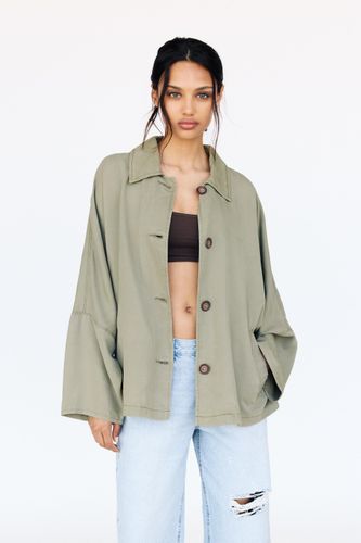 Blouson Léger Manches Kimono - Pull&Bear - Modalova
