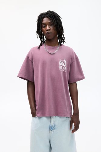 T-Shirt Brooklyn - Pull&Bear - Modalova