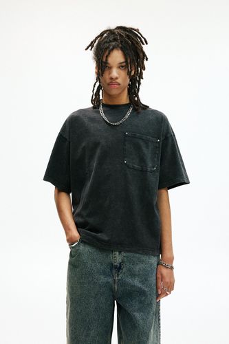 T-Shirt Stwd Effet Lavé - Pull&Bear - Modalova