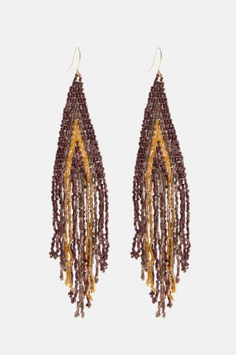 Boucles D'oreilles Longues Boho Perles - Pull&Bear - Modalova