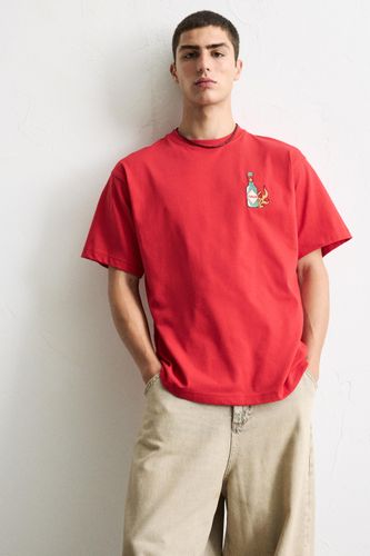 T-Shirt Ay Carmela Brodé - Pull&Bear - Modalova