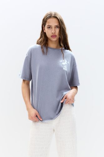 T-Shirt Imprimé Relax - Pull&Bear - Modalova