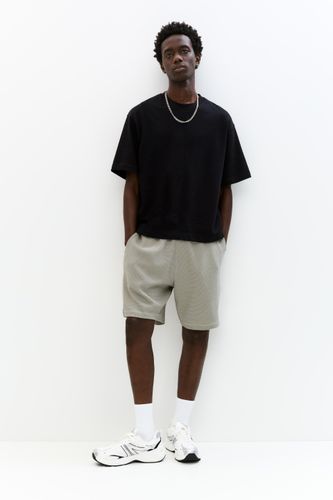 Bermuda Jogger Tissu Gaufré - Pull&Bear - Modalova