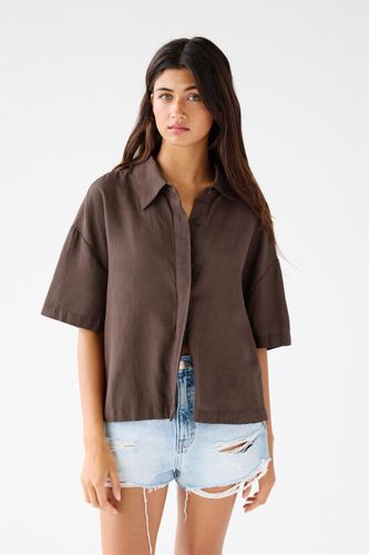 Chemise Manches Courtes Rustique - Pull&Bear - Modalova