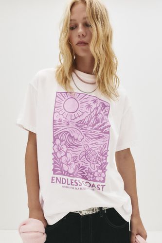 T-Shirt Graphique Summer Coast - Pull&Bear - Modalova