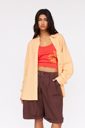 Chemise Rustique Oversize - Pull&Bear - Modalova