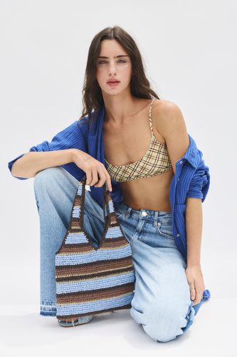 Sac Porté Épaule Rayé - Pull&Bear - Modalova