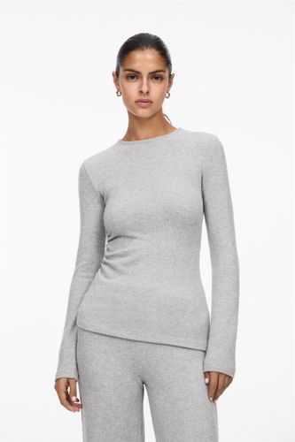 T-Shirt Maille Manches Longues - Pull&Bear - Modalova