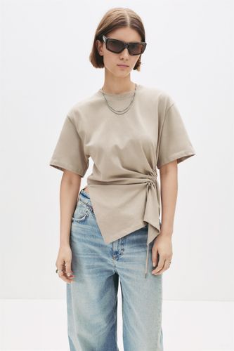 T-Shirt Taille Froncée - Pull&Bear - Modalova