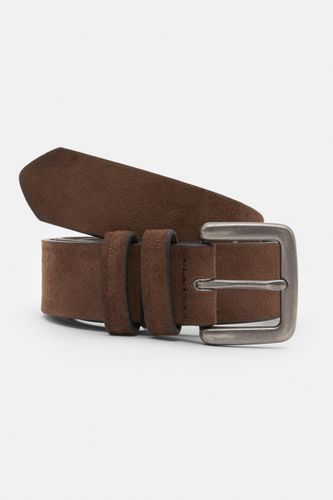 Ceinture Marron Suédine - Pull&Bear - Modalova