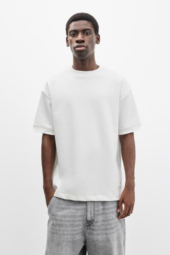 Sweat À Manches Courtes Interlock - Pull&Bear - Modalova