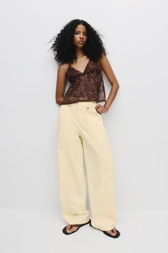 Pantalon Cargo Ballon - Pull&Bear - Modalova