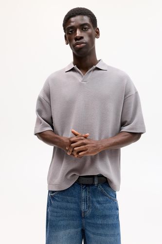 Polo Boxy Manches Courtes - Pull&Bear - Modalova