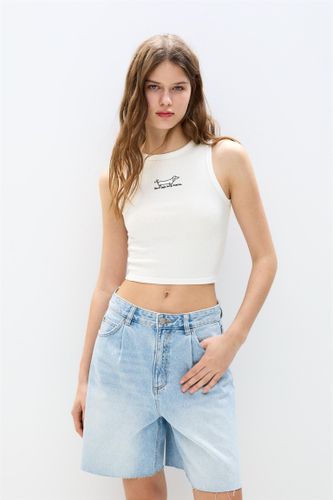 Débardeur Chien Saucisse - Pull&Bear - Modalova