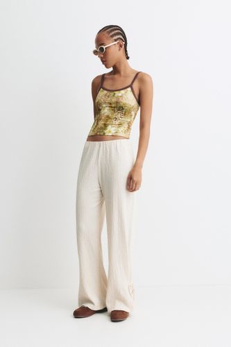 Pantalon Rustique À Nœuds - Pull&Bear - Modalova