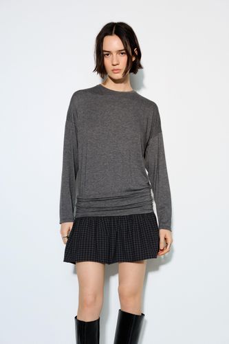 Robe Courte Combinée À Carreaux - Pull&Bear - Modalova