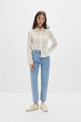 Jean Mom Basique - Pull&Bear - Modalova