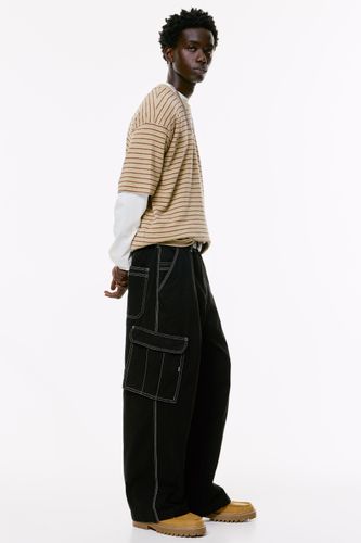 Pantalon Baggy Cargo - Pull&Bear - Modalova