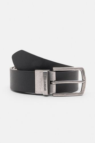 Ceinture En Similicuir Écusson Et Boucle - Pull&Bear - Modalova