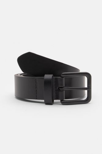 Ceinture En Similicuir À Boucle Mate - Pull&Bear - Modalova