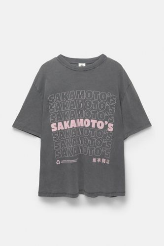 T-Shirt Sakamoto Days Noir - Pull&Bear - Modalova
