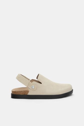 Sabots En Cuir À Bride Multiposition - Pull&Bear - Modalova