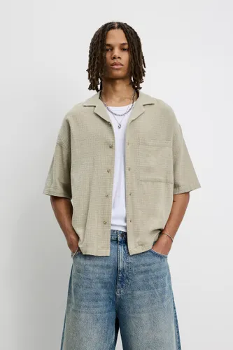Chemise À Carreaux Rustique - Pull&Bear - Modalova