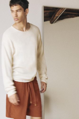 Bermuda En Crêpe - Pull&Bear - Modalova