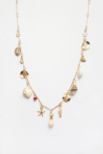 Collier Doré Coquillages - Pull&Bear - Modalova