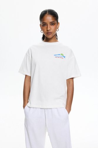 T-Shirt Graphique Sardines - Pull&Bear - Modalova